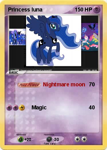 Pokemon Princess luna