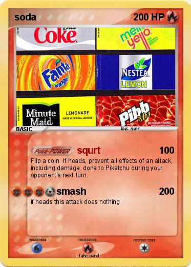 Pokemon soda
