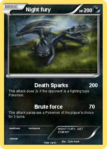 Pokemon Night fury