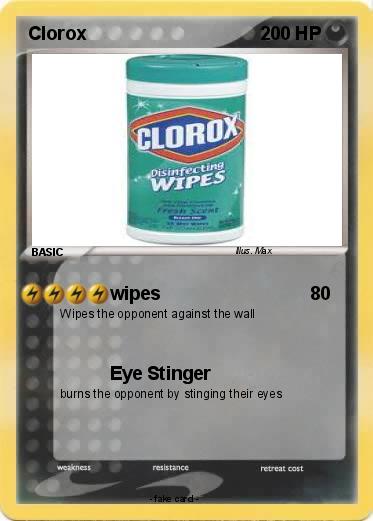 Pokemon Clorox