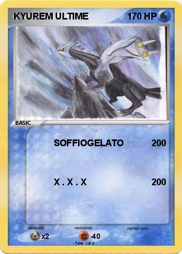 Pokemon KYUREM ULTIME
