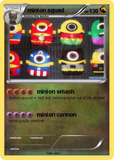Pokemon minion squad
