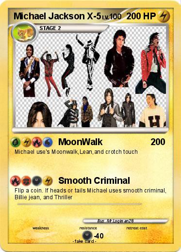 Pokemon Michael Jackson X-5