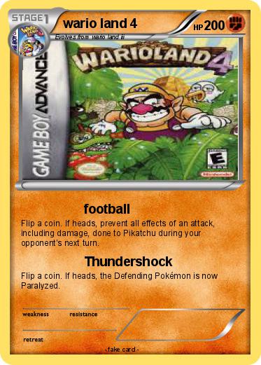 Pokemon wario land 4
