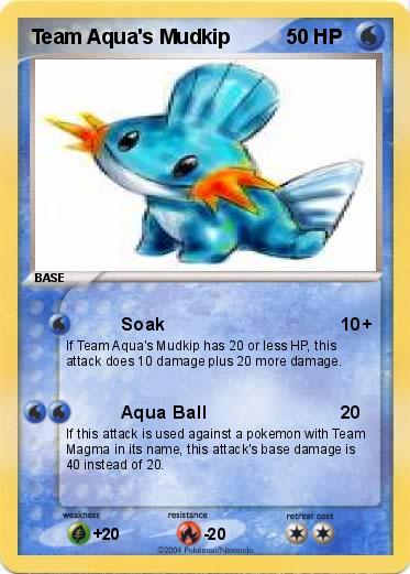 Pokemon Team Aqua's Mudkip