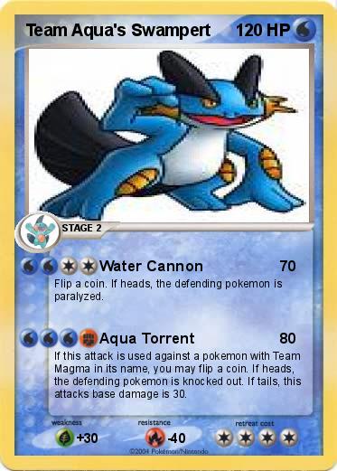 Pokemon Team Aqua's Swampert