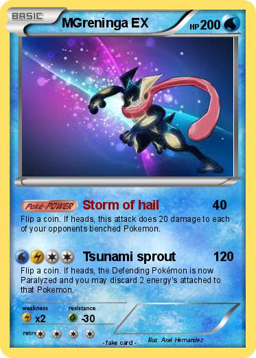 Pokemon MGreninga EX