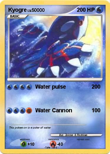 Pokemon Kyogre