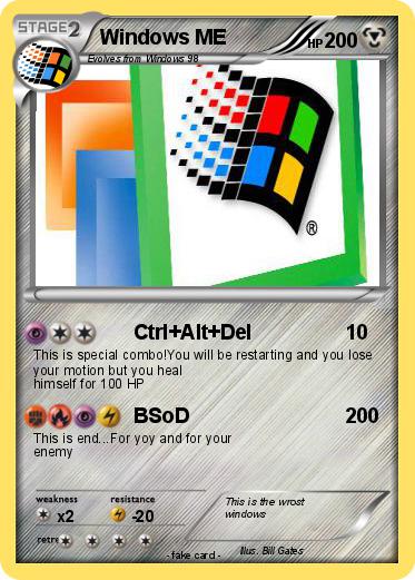 Pokemon Windows ME
