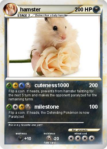 Pokemon hamster