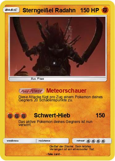 Pokemon Sterngeißel Radahn