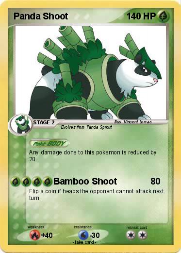 Pokemon Panda Shoot