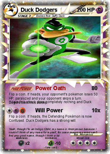 Pokemon Duck Dodgers