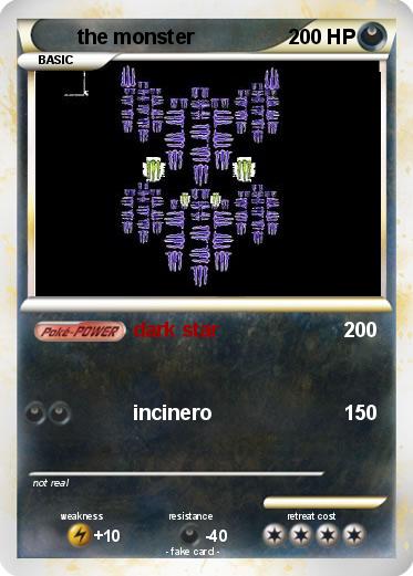 Pokemon the monster