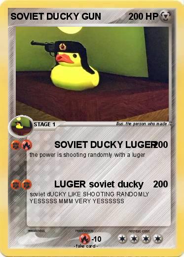 Pokemon SOVIET DUCKY GUN