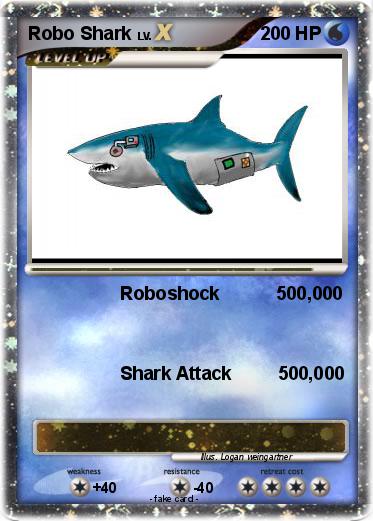 Pokemon Robo Shark