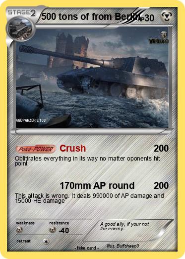 Pokemon 500 tons of from Berlin