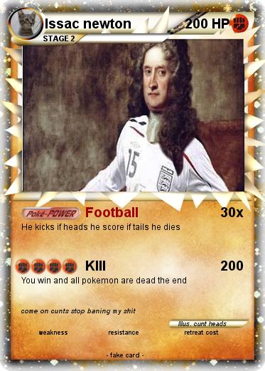 Pokemon Issac newton