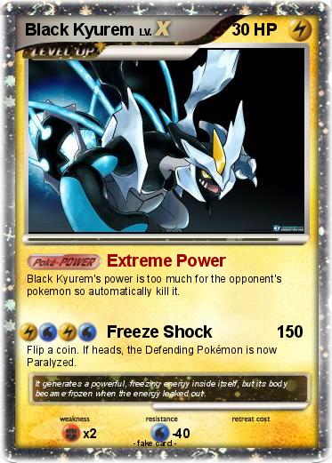 Pokemon Black Kyurem