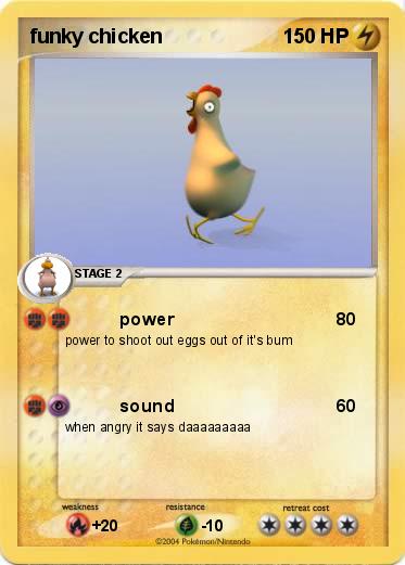 Pokemon funky chicken