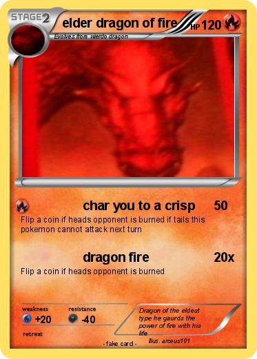 Pokemon elder dragon of fire