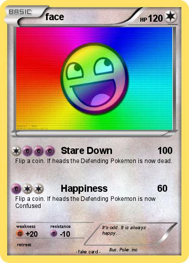Pokemon face