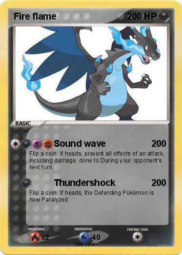 Pokemon Fire flame