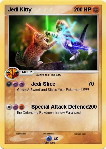 Pokemon Jedi Kitty