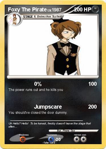 Pokemon Foxy The Pirate