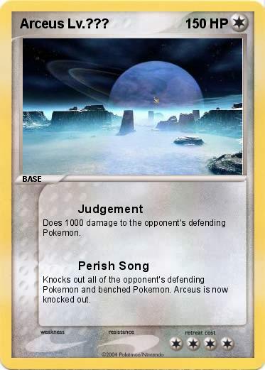 Pokemon Arceus Lv.???