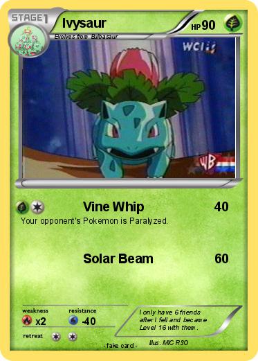 Pokemon Ivysaur