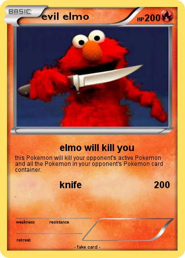 Pokemon evil elmo