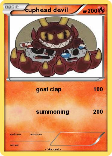 Pokemon cuphead devil