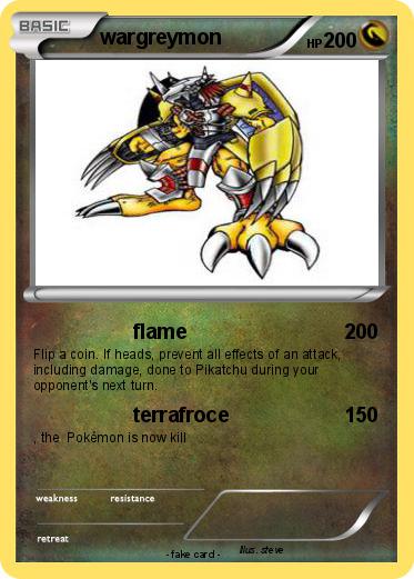 Pokemon wargreymon