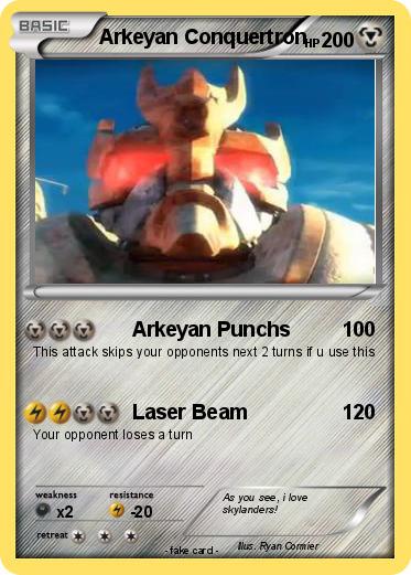 Pokemon Arkeyan Conquertron