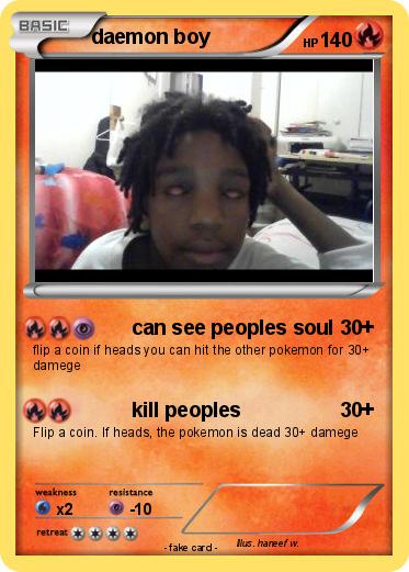 Pokemon daemon boy