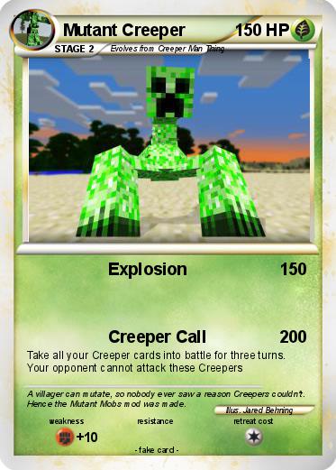 Pokemon Mutant Creeper