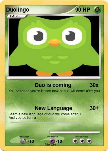 Pokemon Duolingo