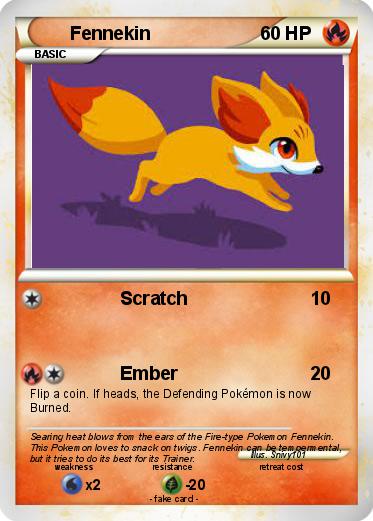 Pokemon Fennekin