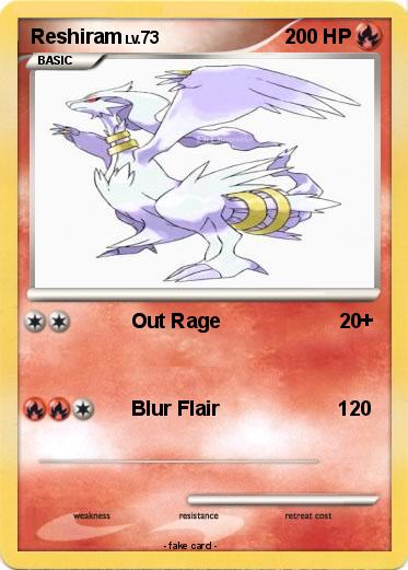Pokemon Reshiram