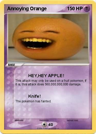 Pokemon Annoying Orange