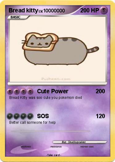 Pokemon Bread kitty