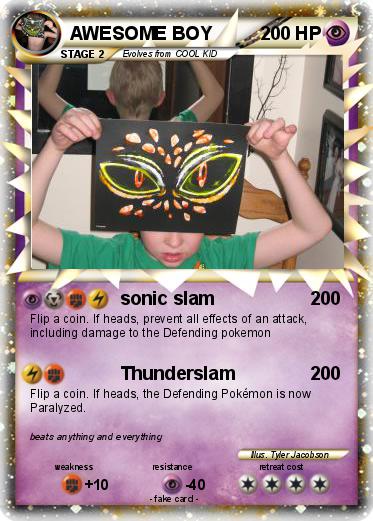 Pokemon AWESOME BOY