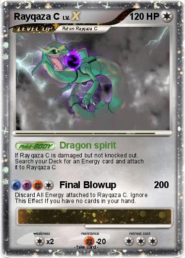 Pokemon Rayqaza C