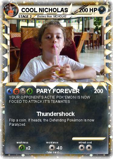 Pokemon COOL NICHOLAS