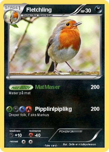 Pokemon Fletchling