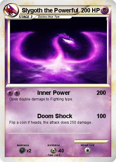 Pokemon Slygoth the Powerful