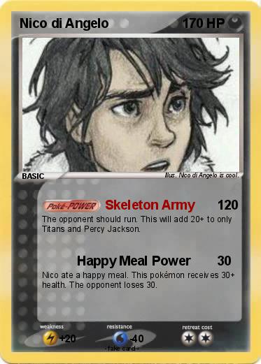 Pokemon Nico di Angelo