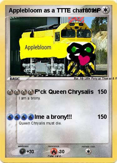 Pokemon Applebloom as a TTTE character