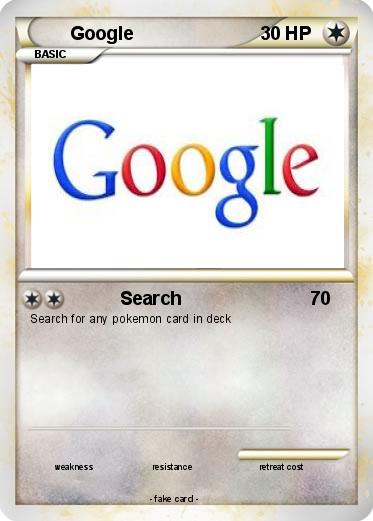 Pokemon Google